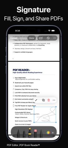 PDF Editor ,PDF Book Reader ® Screenshot 5 of 10