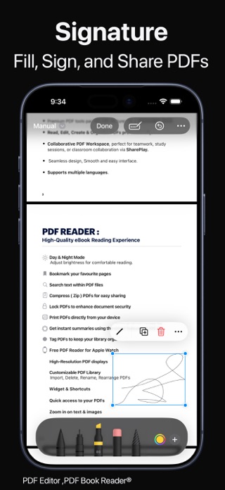 PDF Editor ,PDF Book Reader ® Screenshot 5 of 10