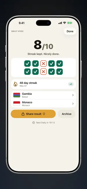 Master of Flags: World Quiz screenshot 2