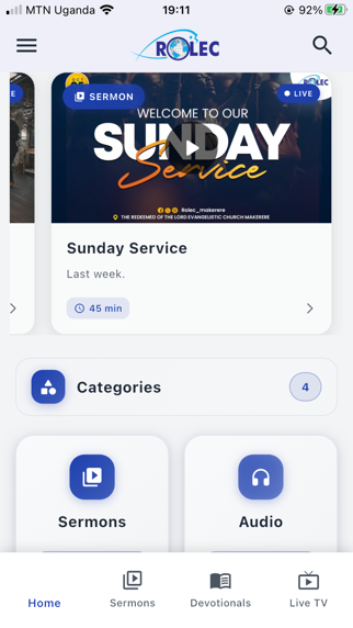 RoLEC app screenshot 2
