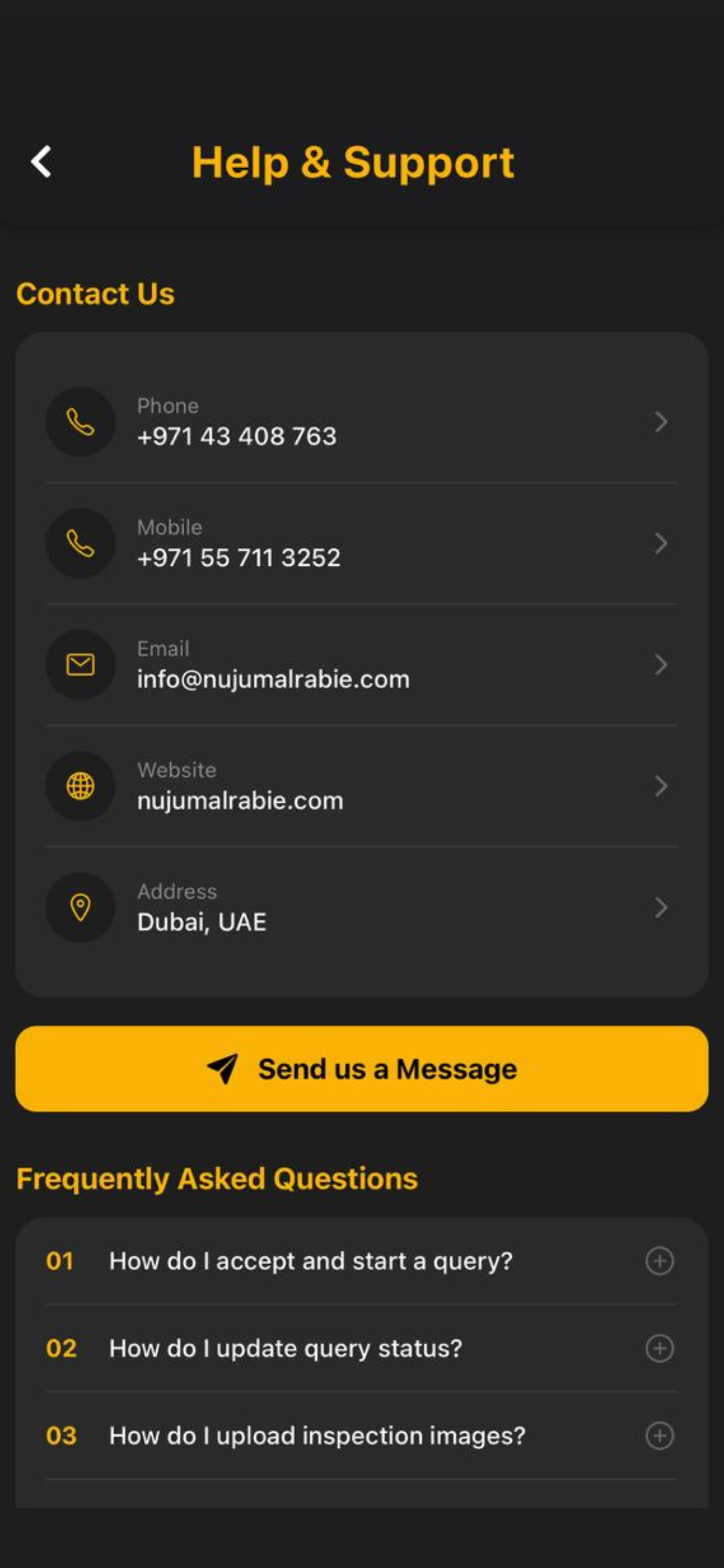 Nujum Technician screenshot 4