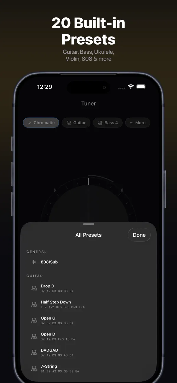 Screenshot #3 pour Aura Tuner