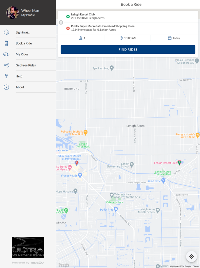 Ultra On Demand Transit