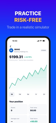 Finova: Master Stock Trading iPhone screenshot