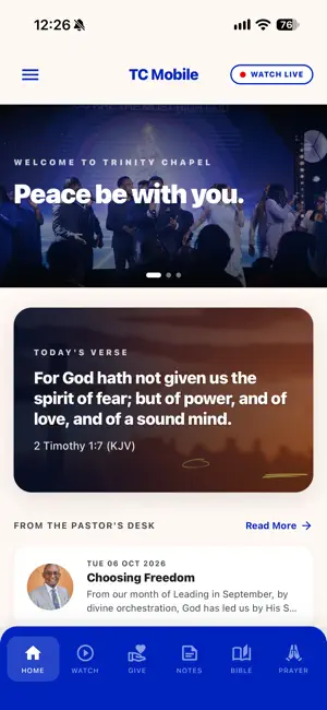 Trinity Chapel Mobile screenshot 3