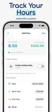 ClockIt: NZ Pay Tracker screenshot 2