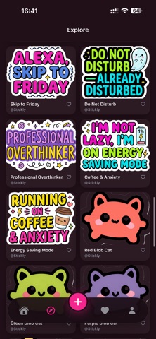 Stickly: AI Sticker Maker screenshot