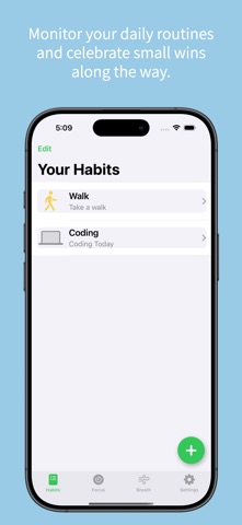 Atom Habits - habit tracker screenshot