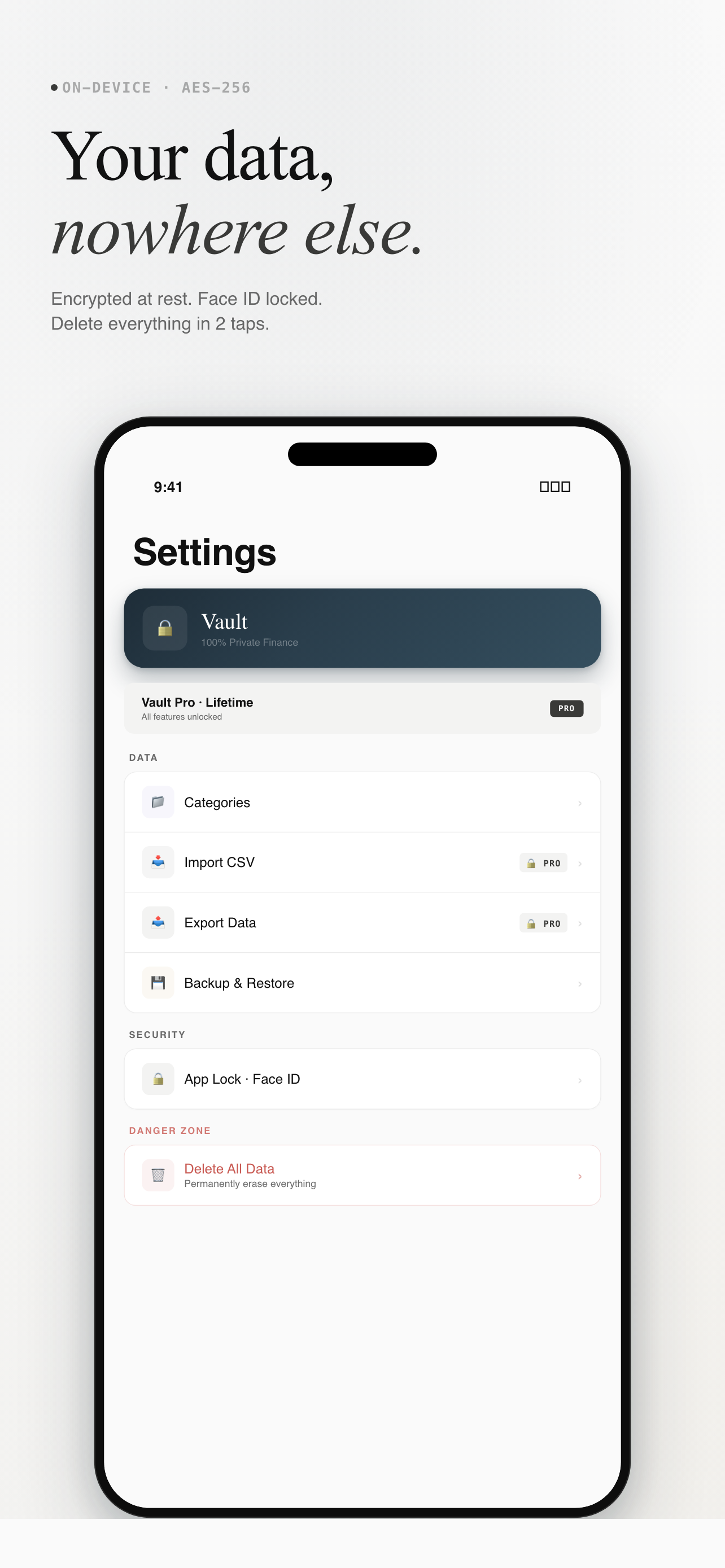 Vault Finance screenshot 6