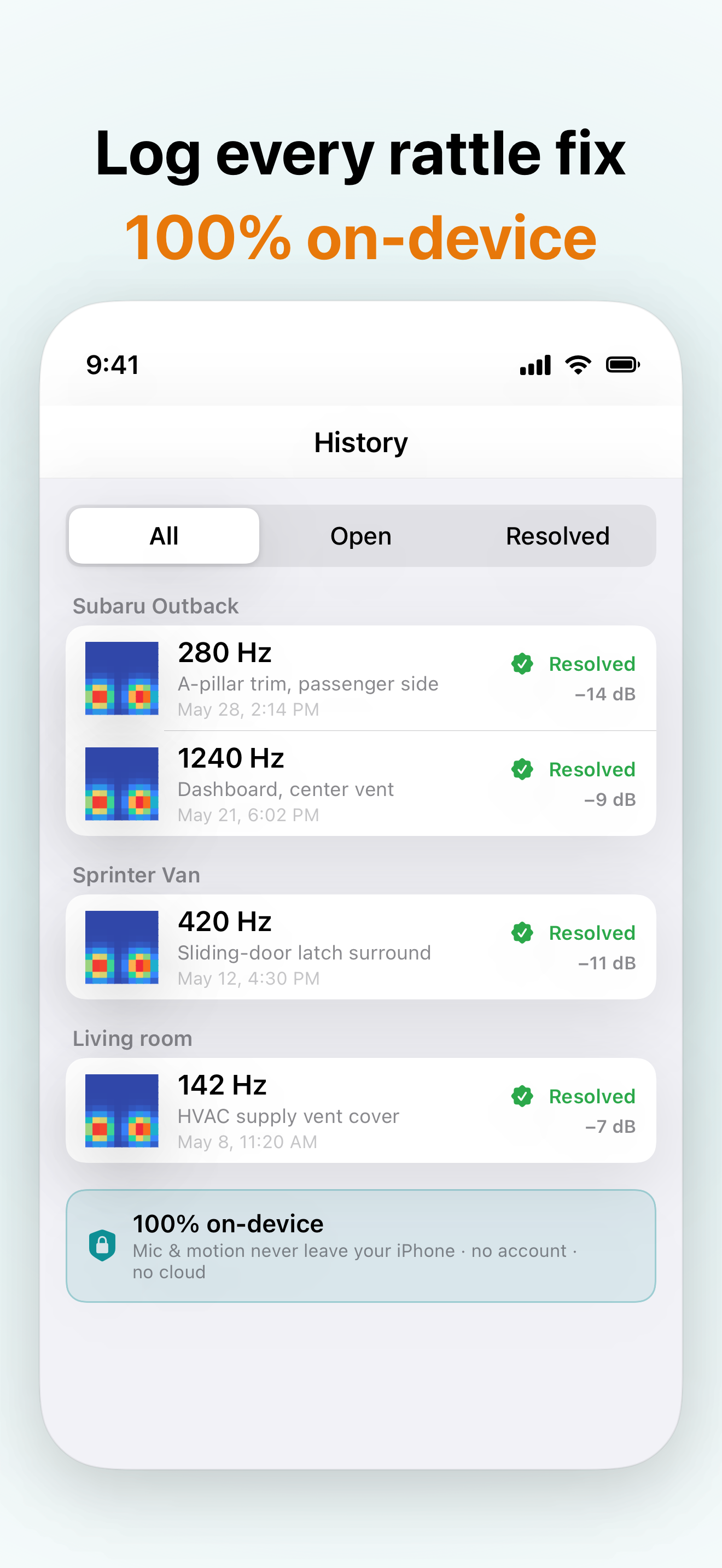 Rattlewise: Noise Finder screenshot 6