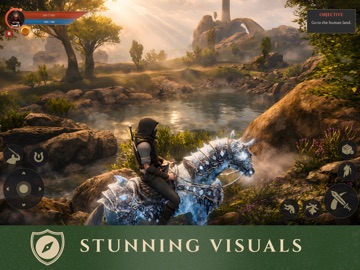 The Last Elf: Epic Action RPG iPad screenshot