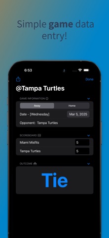 LLBB Tracker screenshot