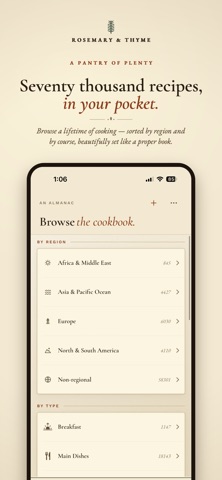 Rosemary & Thyme iPhone screenshot