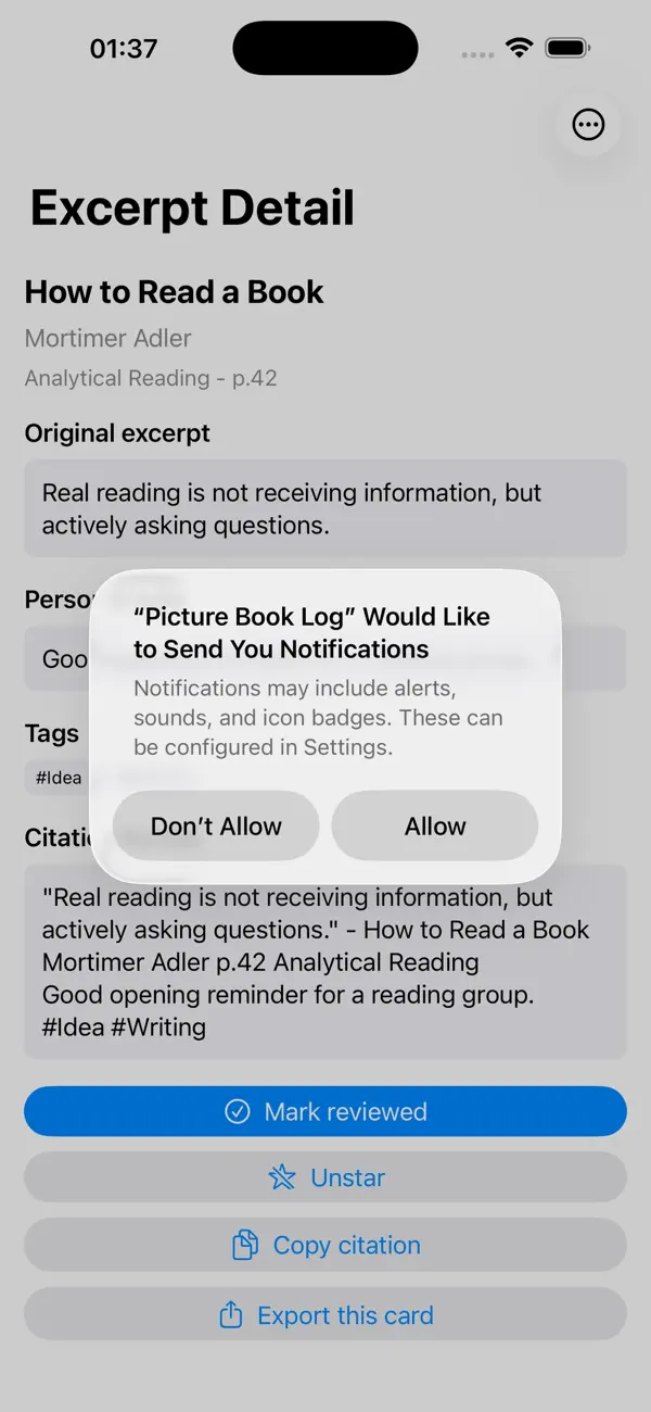 Screenshot #3 pour Extraits de Livres 2026