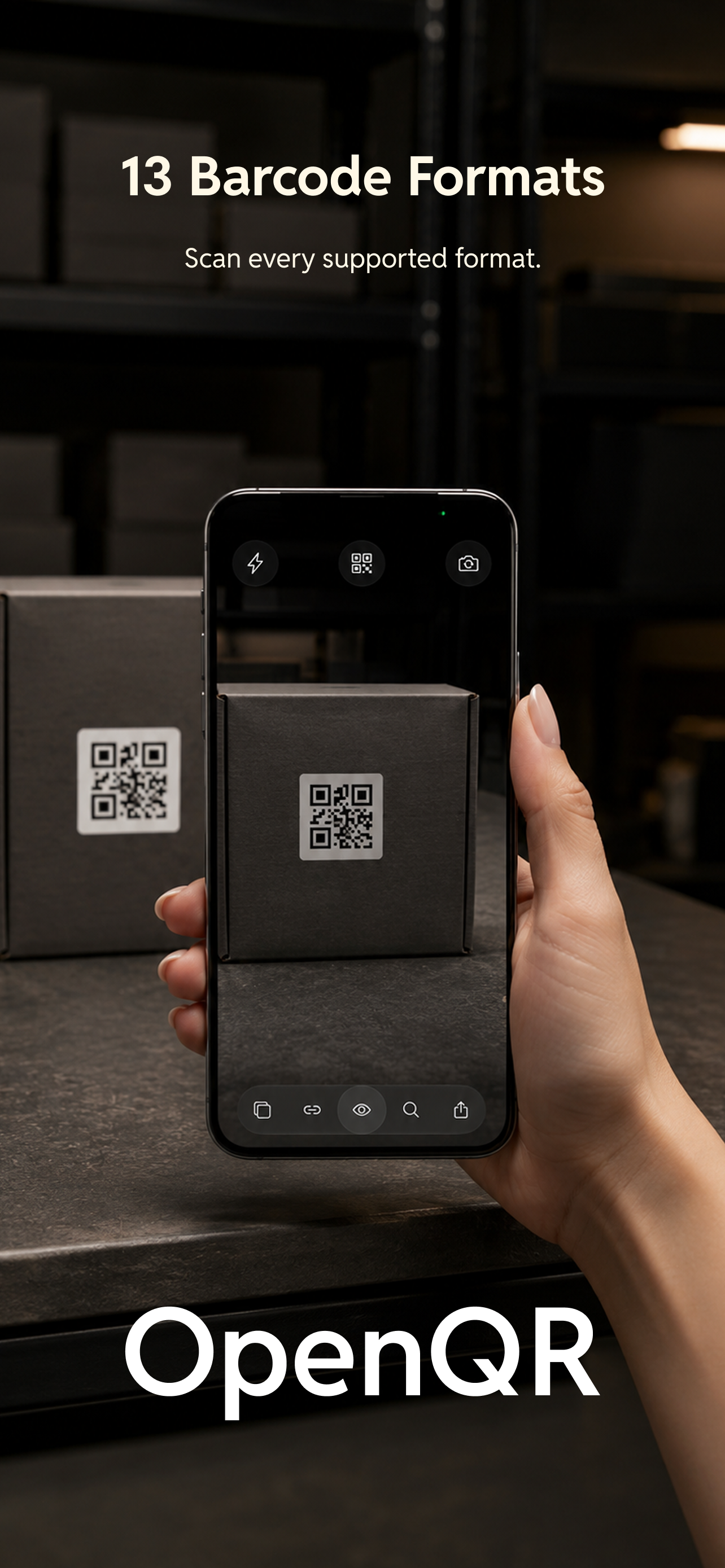 OpenQR: Open QR Scanner screenshot 4