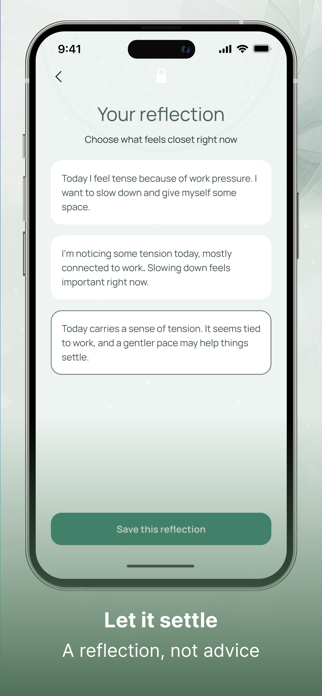 Still: Personal Reflection Screenshot 4 of 6