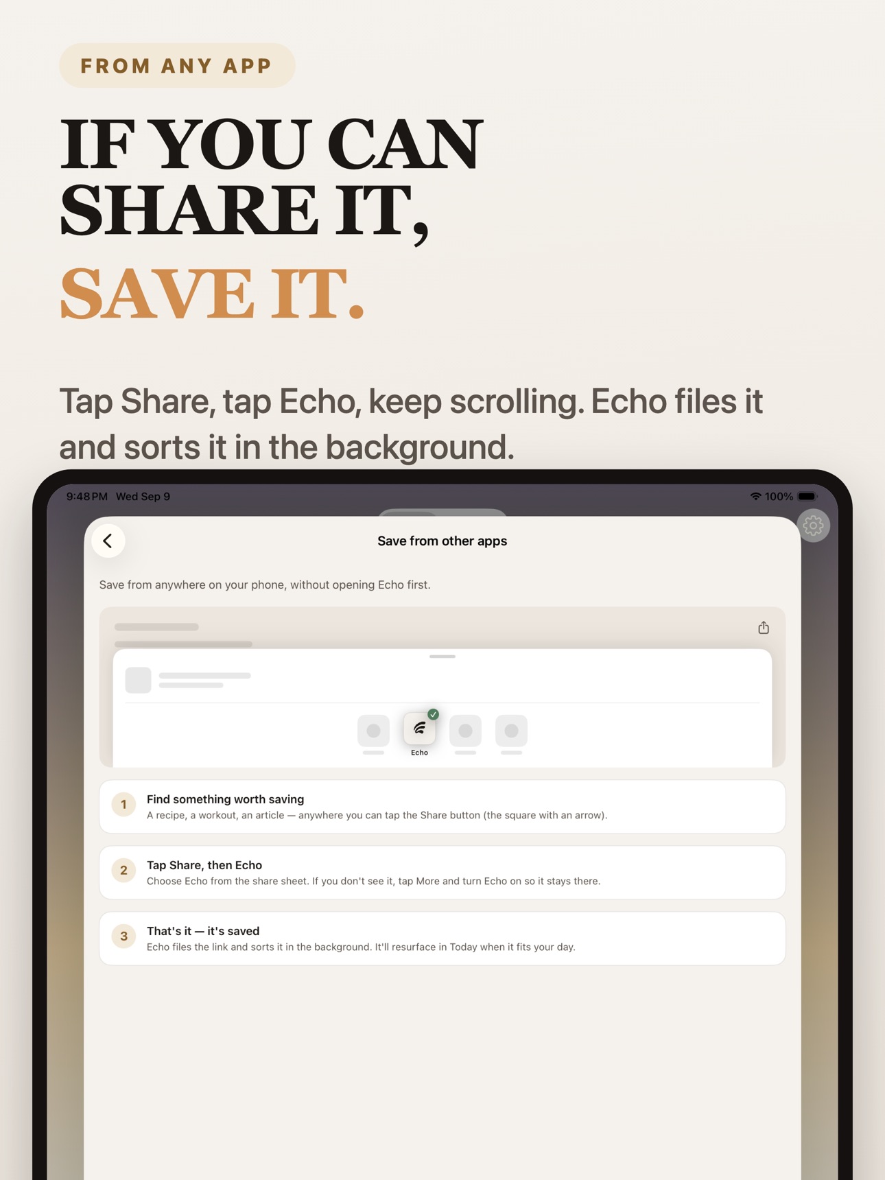 Screenshot 12 of Echo: Smart Link Saver