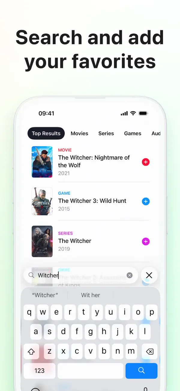 Sequel • Media Tracker iPhone App Screenshot 7 – Unterhaltung