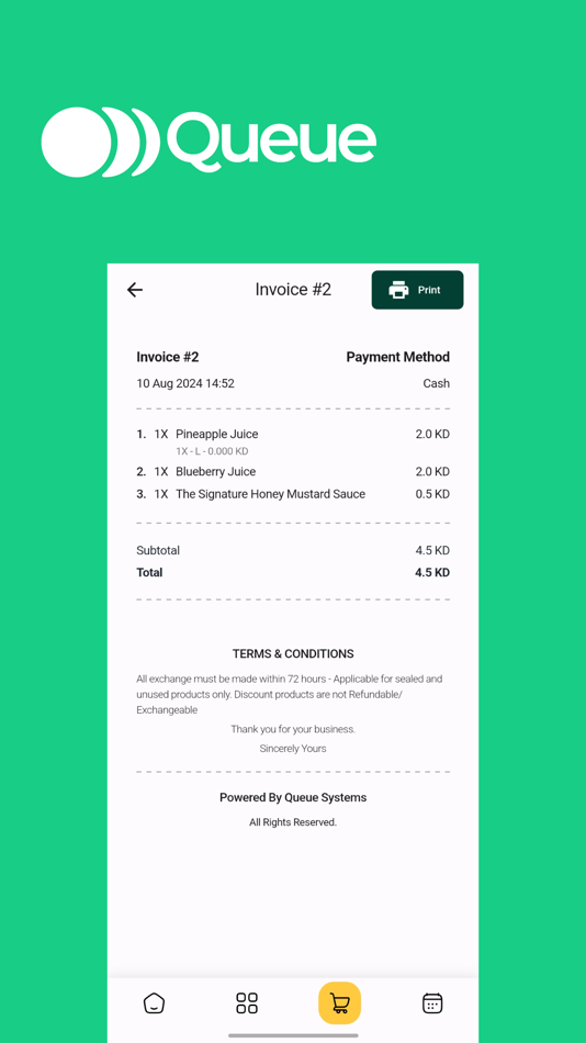 #3. Queue P.O.S (iOS) 由: ByndCo