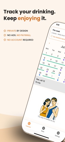 Mindrink: Alcohol Tracker Screenshot 1 of 7