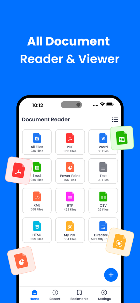 Document Reader: PDF, DOC,XLSX screenshot 1