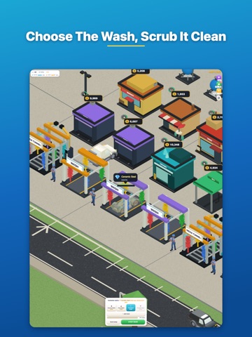 Sudsy: Car Wash Tycoon 3D iPad screenshot