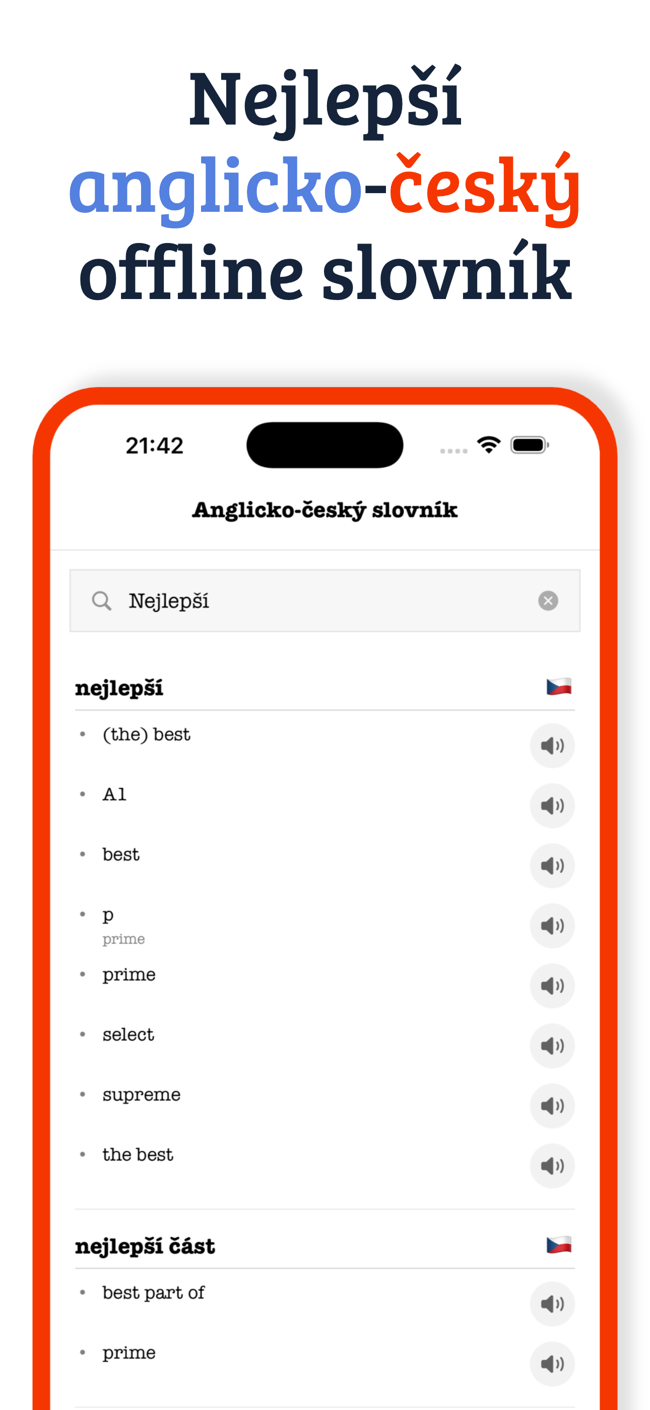 Anglický slovník offline