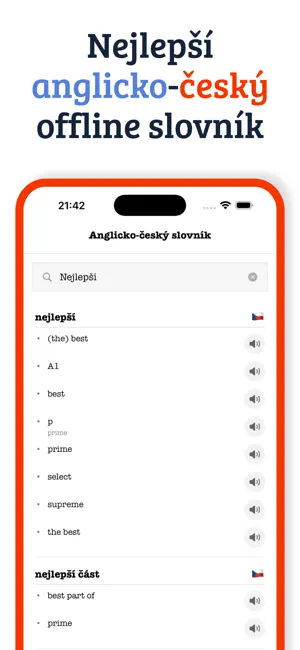 Anglický slovník offline screenshot 1
