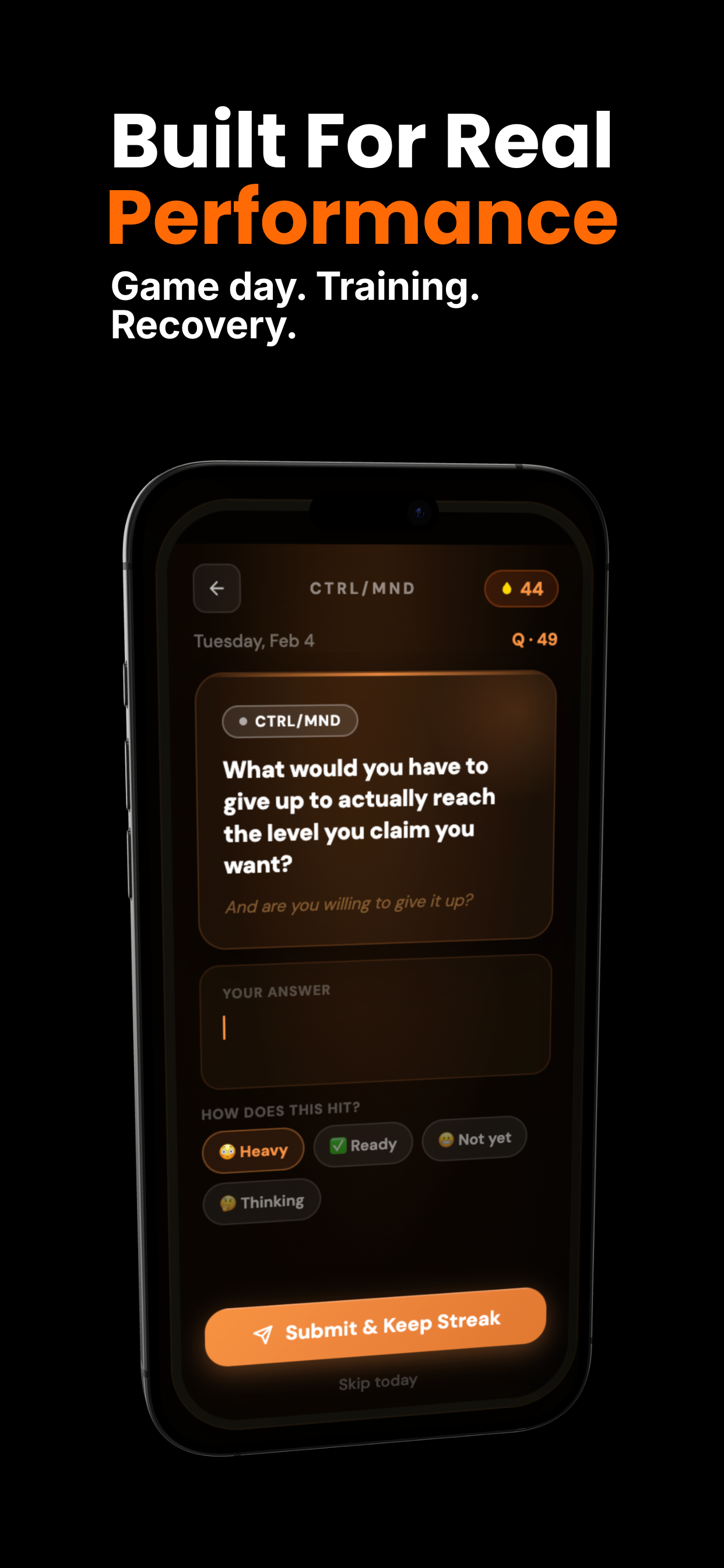 CTRL/MND: Mental Performance screenshot 4