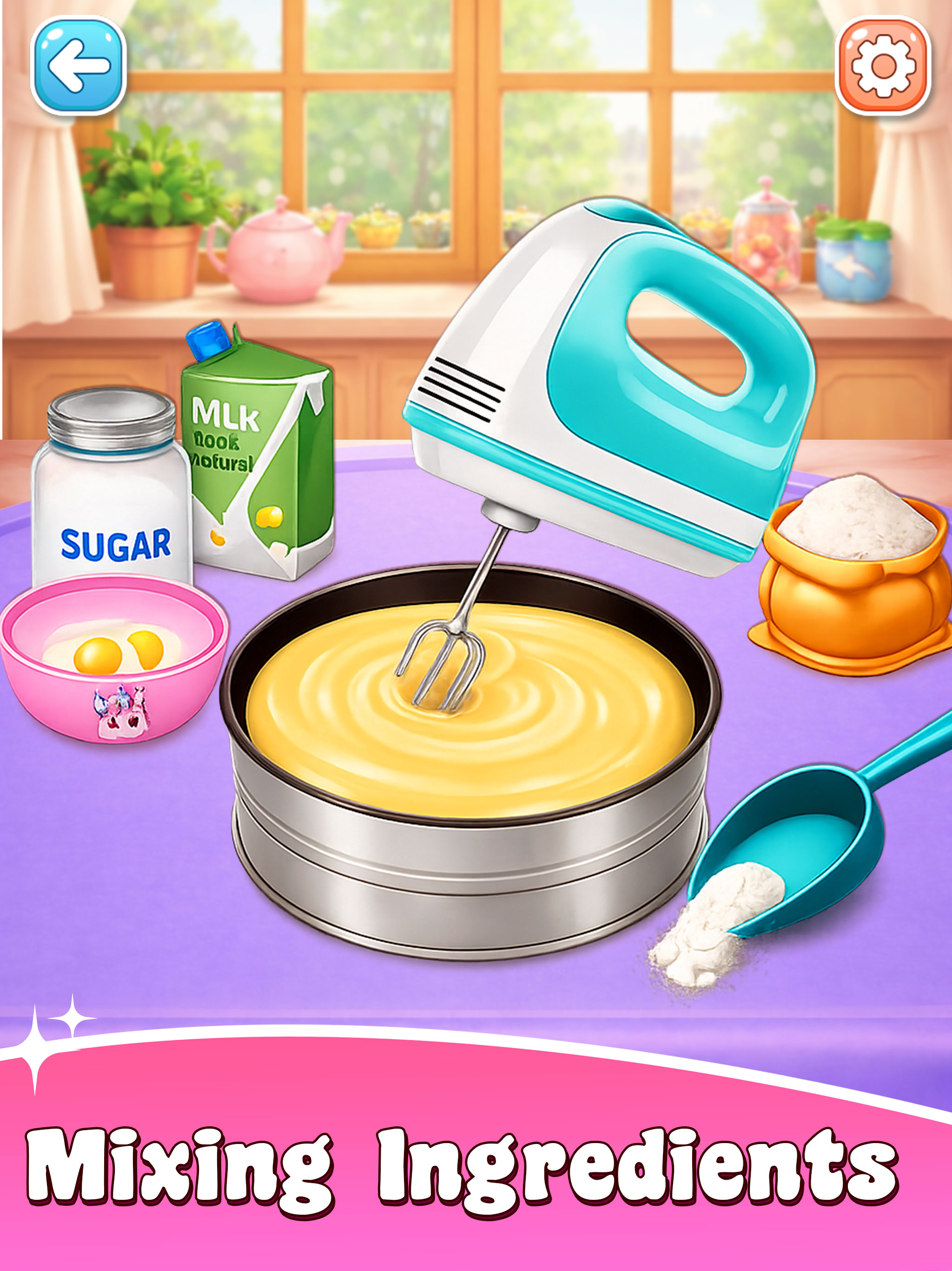 Sweet Dessert Maker: Chef Game