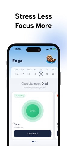 Foga - Breathing Exercises Screenshot 1 of 4