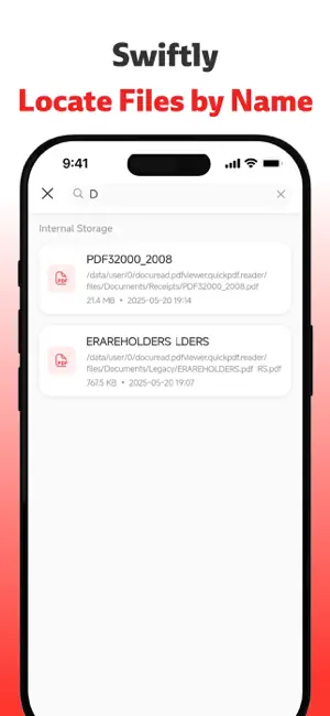Quick PDF Reader - PDF Viewer screenshot 5