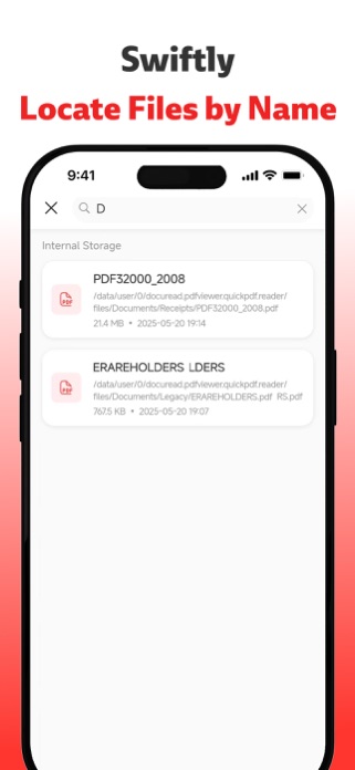 Quick PDF Reader - PDF Viewer Screenshot 5 of 6