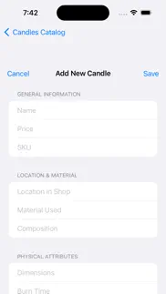 candle shop items catalog iphone screenshot 4