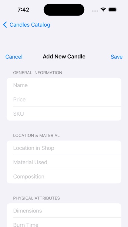 Candle Shop Items Catalog screenshot-3