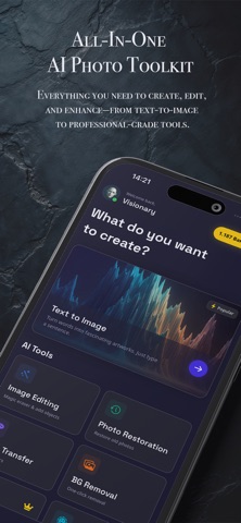 Zenvico: AI Art & Photo Editor iPhone screenshot