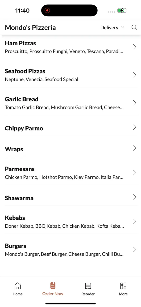 Screenshot #3 pour Mondo's Pizzeria