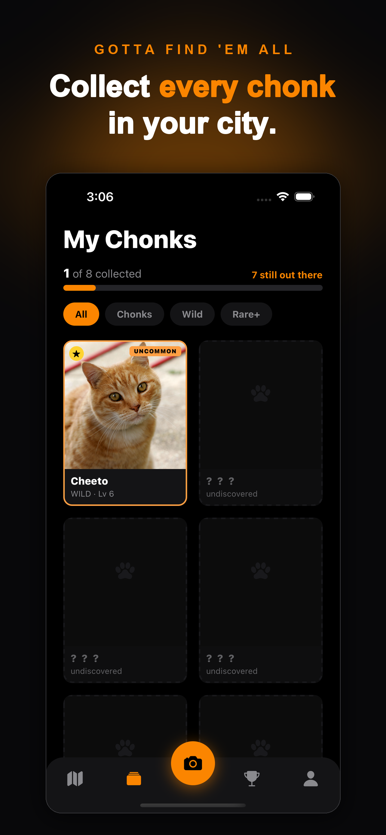 Chonk Finder