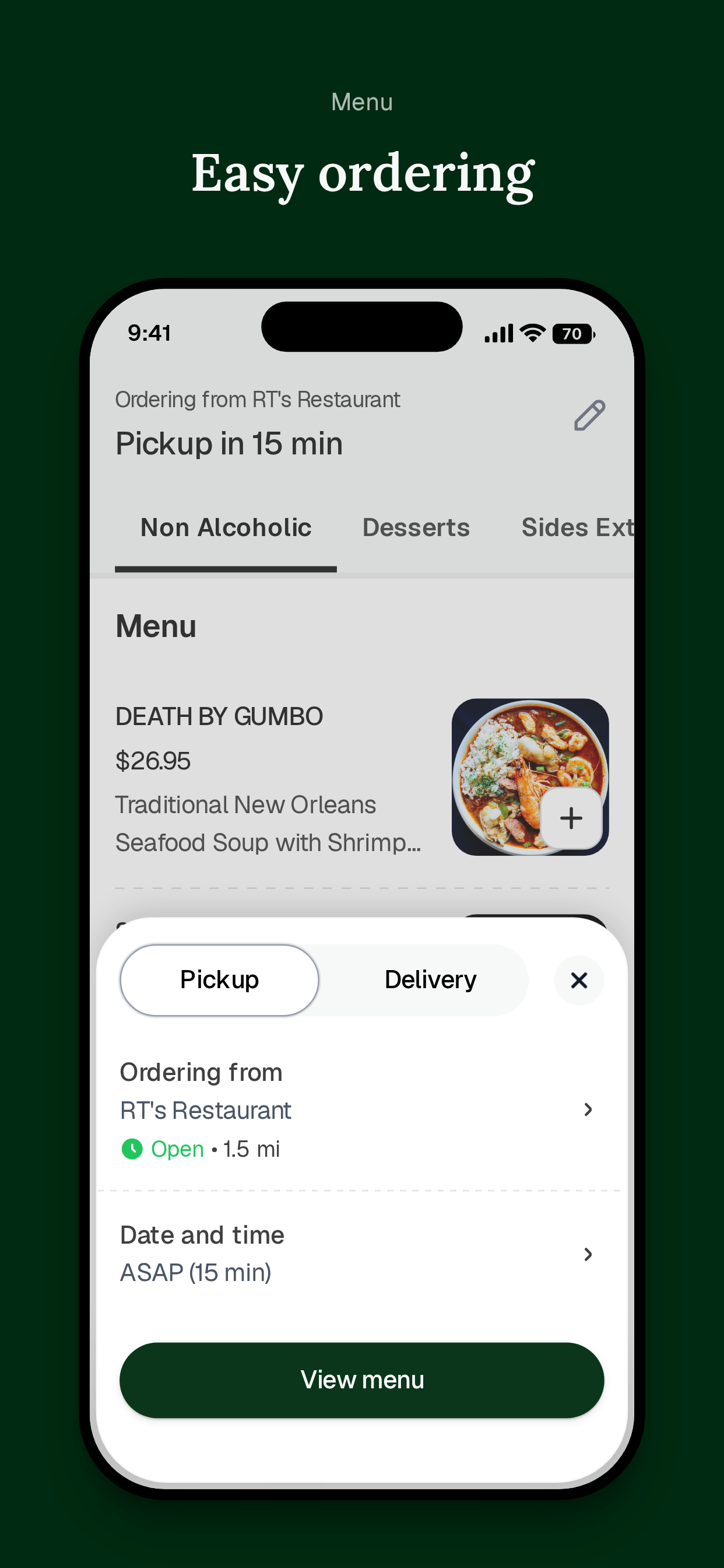 RT's Restaurant screenshot 3