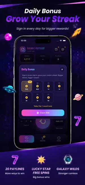 Cosmic Odyssey screenshot 2