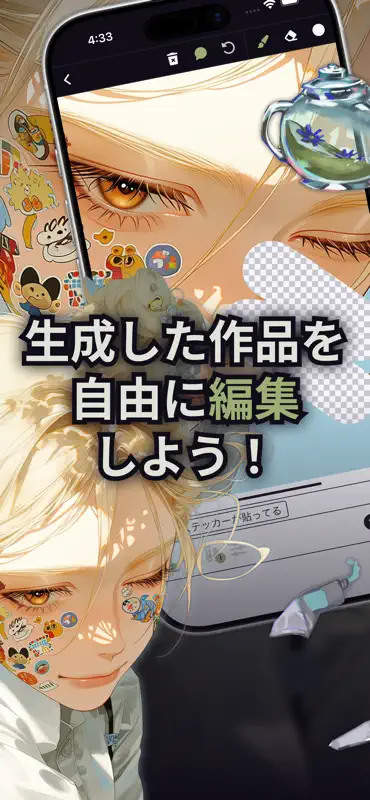 にじジャーニー - AI アニメアート screenshot 1 of 5