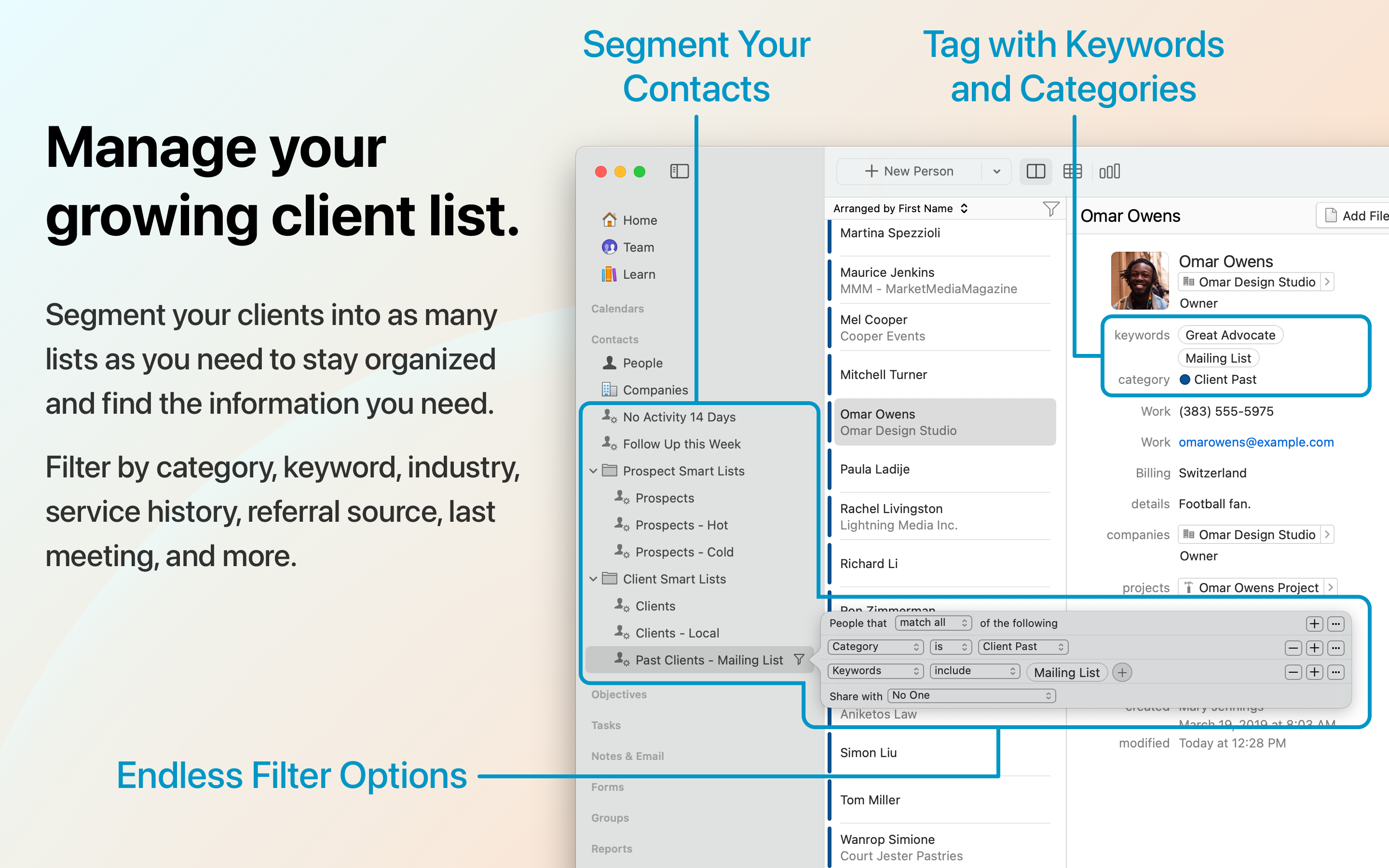 Daylite - Mail, Calendar, CRM screenshot 23