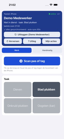 TVK padregistratie screenshot 4