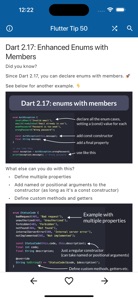 Flutter Tips screenshot #2 for iPhone