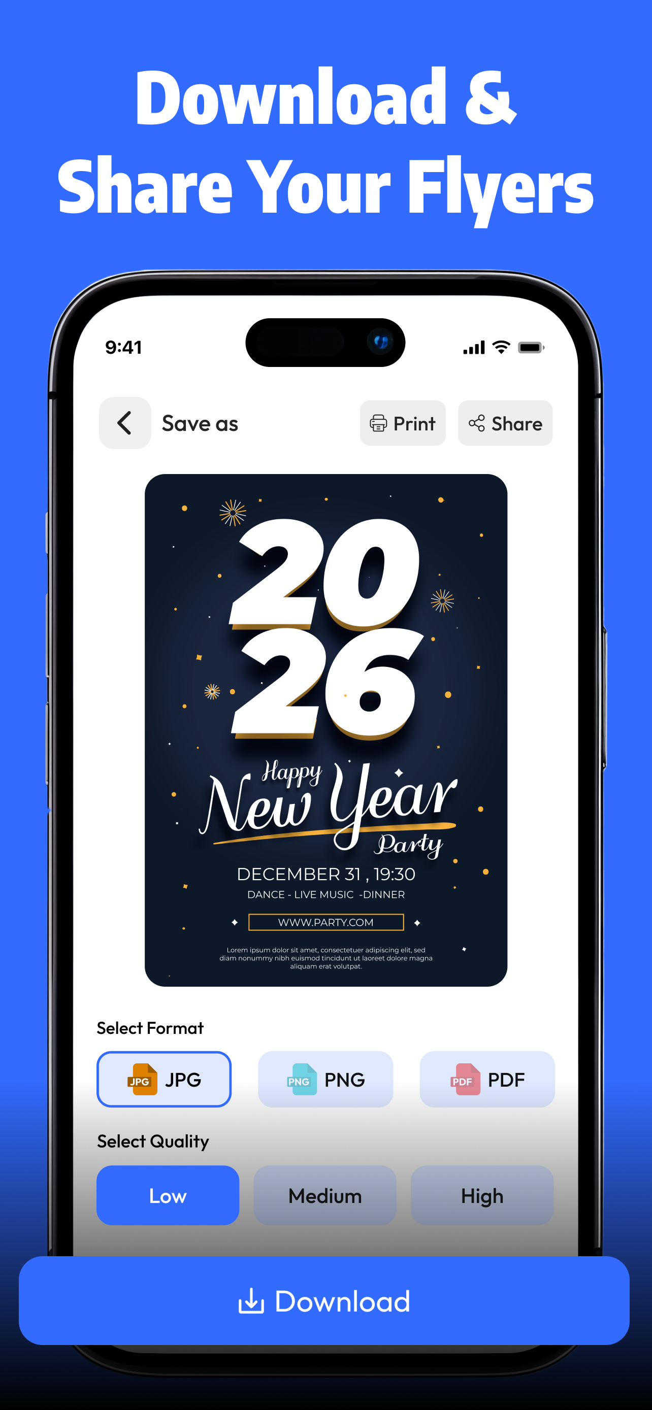 Poster Maker: Flyer Maker AI screenshot 8