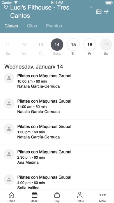Screenshot 2 of Luci's Fithouse App