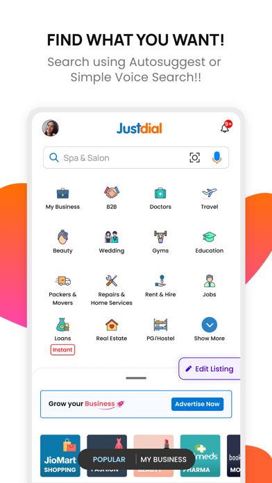 Screenshot #2 pour JD - The Best Local Search App