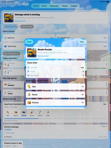 Rush Route Control iPad screenshot 6
