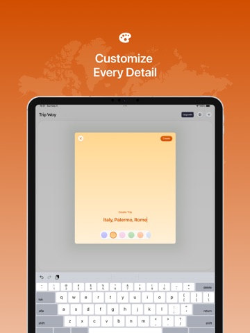 Travel Planner – Trip Way iPad screenshot