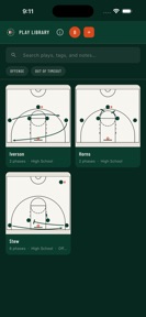 Basketball Play Maker Studio screenshot